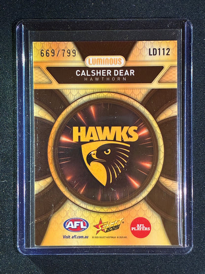 2025 Select Footy Stars CALSHER DEAR Luminous Dragon Scales 669/799 #112