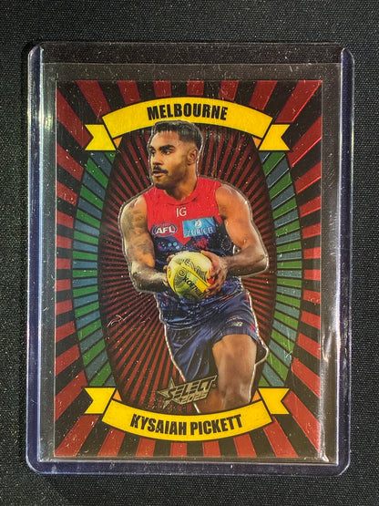 2025 Select Footy Stars KYSAIAH PICKETT Luminous Carnival 14/99 #105