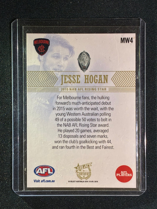 2016 Select Certified JESSE HOGAN Medal Winners 2015 NAB AFL Rising Star #4