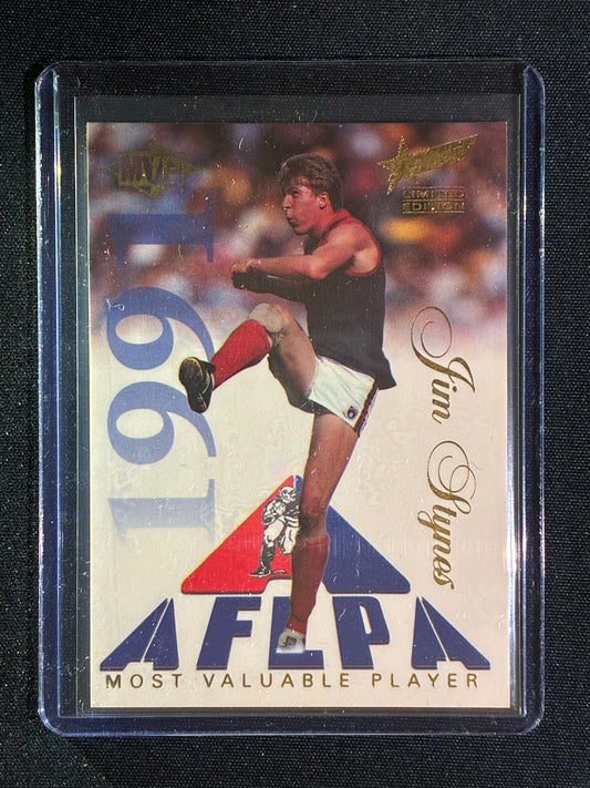 1995 Select Sensation JIM STYNES AFLPA Most Valuable Player MVP Limted Edition #10