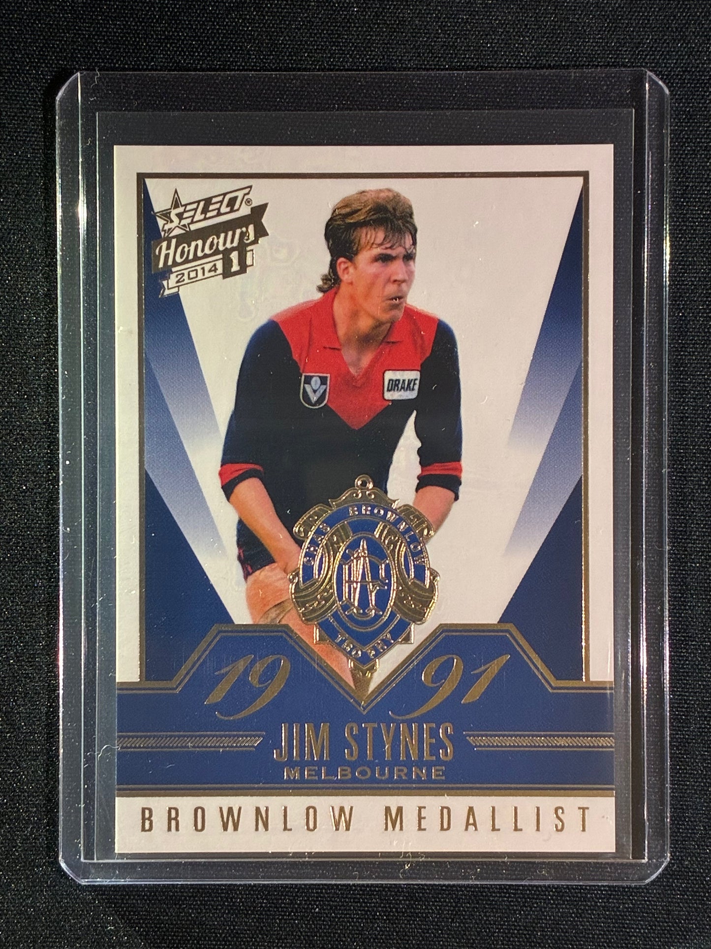 2014 Select Honours 1 JIM STYNES Brownlow Medallist 1991 #38