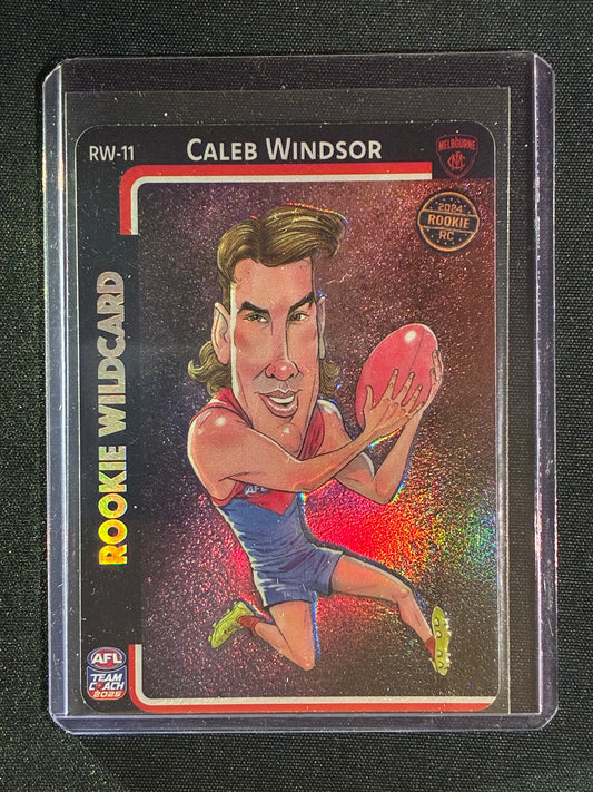 2025 Teamcoach CALEB WINDSOR Rookie Wildcard #11
