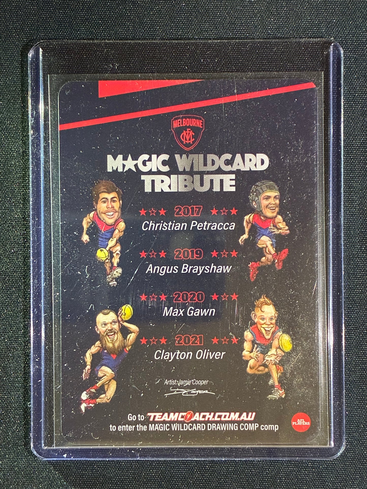 2024 Teamcoach MELBOURNE DEMONS Magic Wildcard Tribute Gold #11
