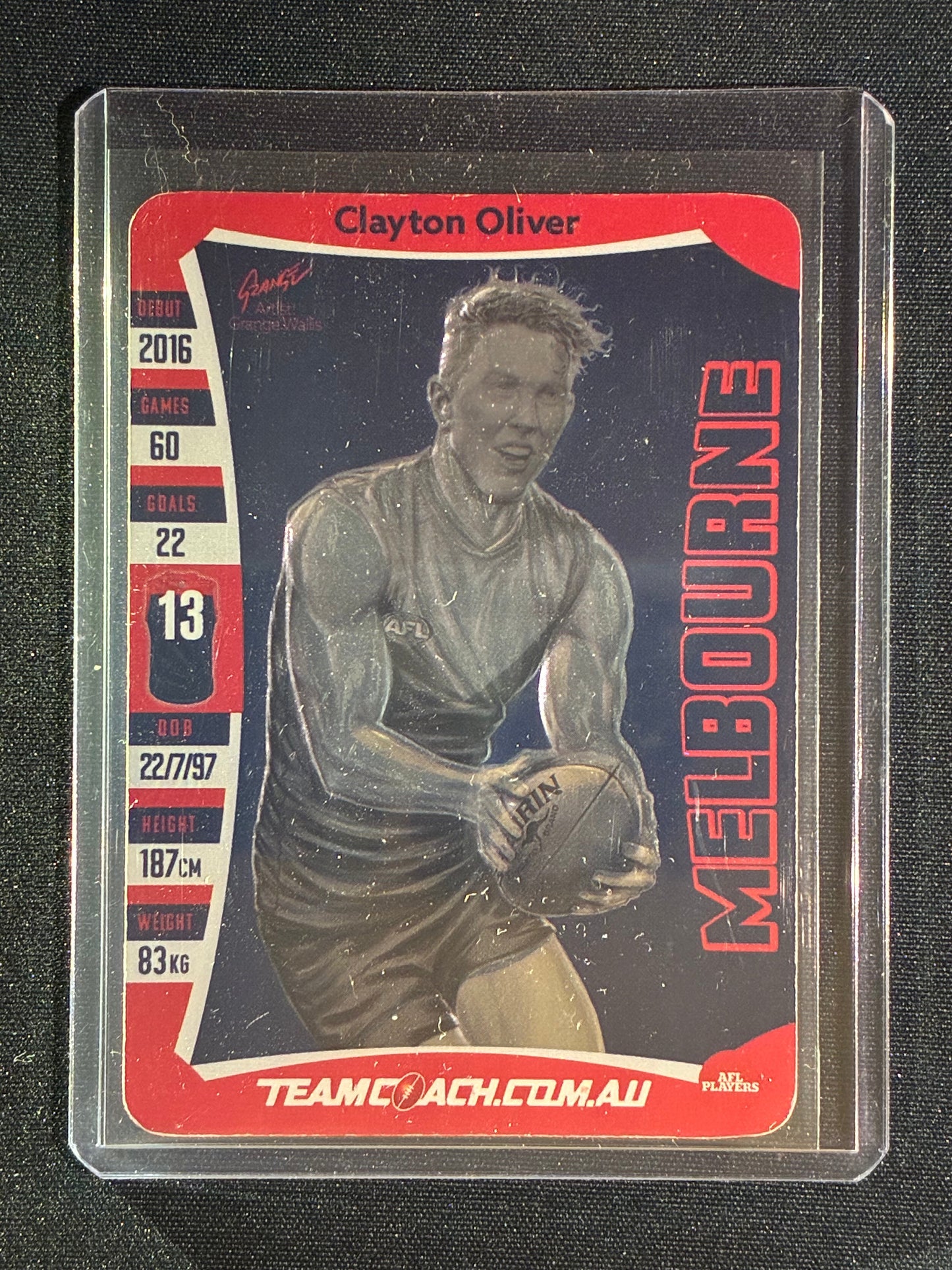 2019 Teamcoach CLAYTON OLIVER Star Wildcard Gold #11
