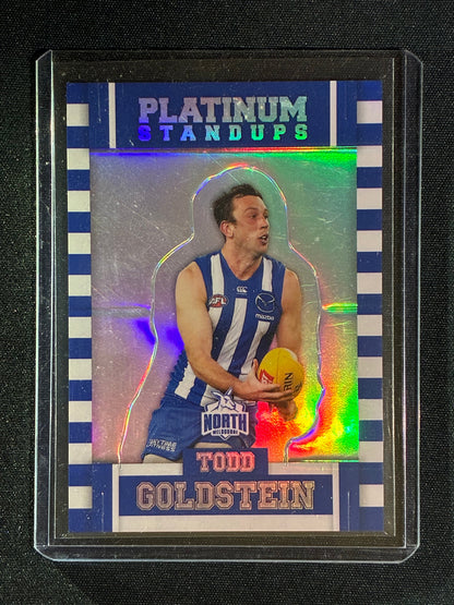 2017 Select Footy Stars TODD GOLDSTEIN Platinum Standups 252/375 #69
