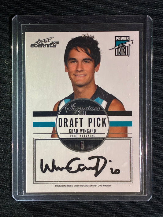 2012 Select Eternity CHAD WINGARD 2011 Draft Pick Signature 122/300 #4
