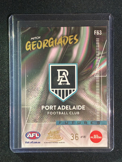 2022 Select Optimum MITCH GEORGIADES Futures 36/95 #63