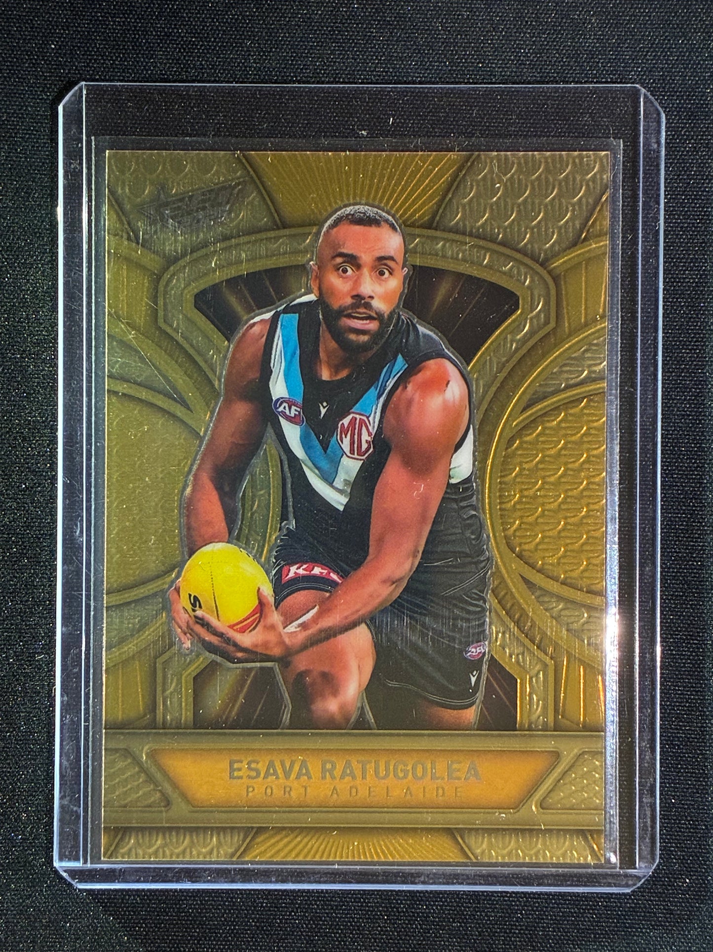 2025 Select Footy Stars ESAVA RATUGOLEA Luminous Dragon Scales Gold Refractor 074/399 #153