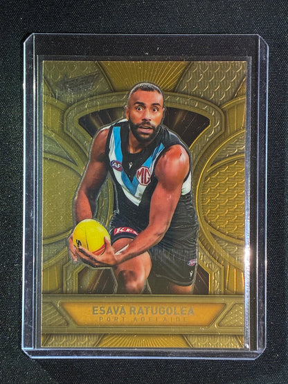 2025 Select Footy Stars ESAVA RATUGOLEA Luminous Dragon Scales Gold Refractor 074/399 #153