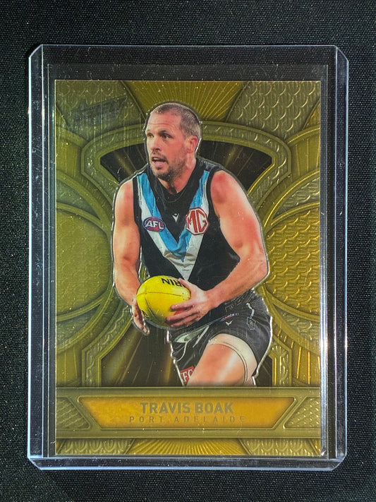 2025 Select Footy Stars TRAVIS BOAK Luminous Dragon Scales Gold Refractor 054/399 #146