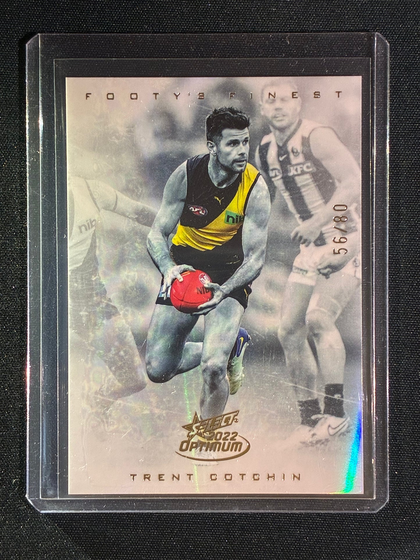 2022 Select Optimum TRENT COTCHIN Footy's Finest Silver 56/80 #14