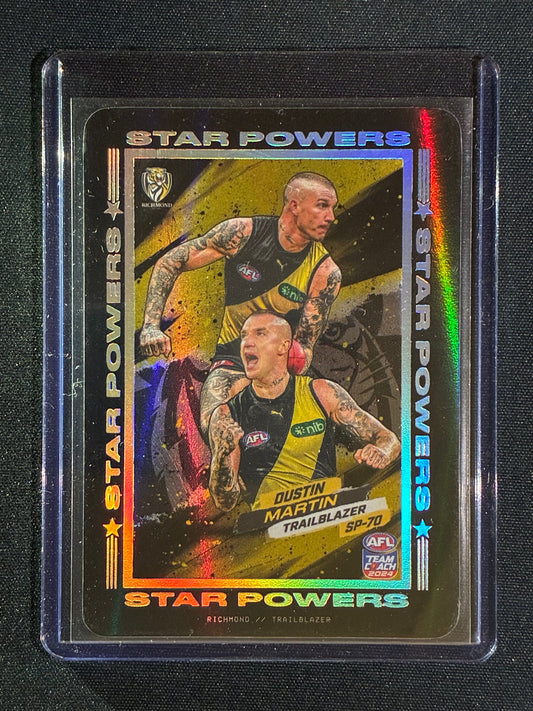 2024 Teamcoach DUSTIN MARTIN Star Powers Trailblazer Team SP #70