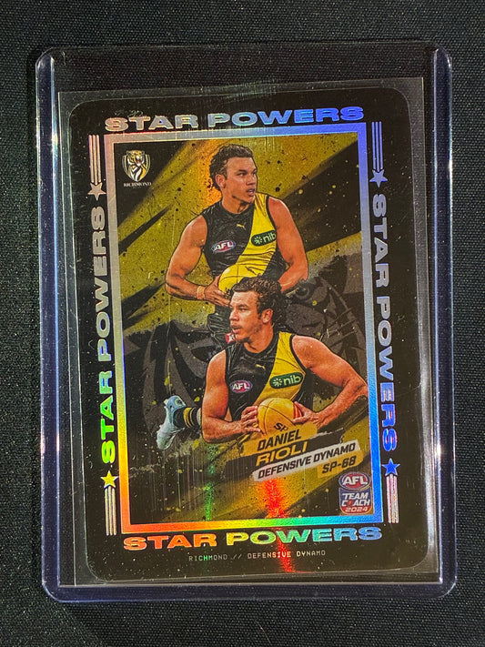 2024 Teamcoach DANIEL RIOLI Star Powers Defensive Dynamo Team SP #68