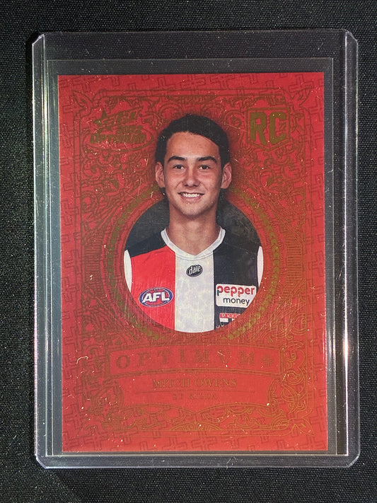 2022 Select Optimum MITCH OWENS Rookie Optimum Plus 132/450 #196