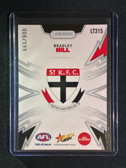 2024 Select Footy Stars BRADLEY HILL Luminous Thunderbolt 008/599 #315
