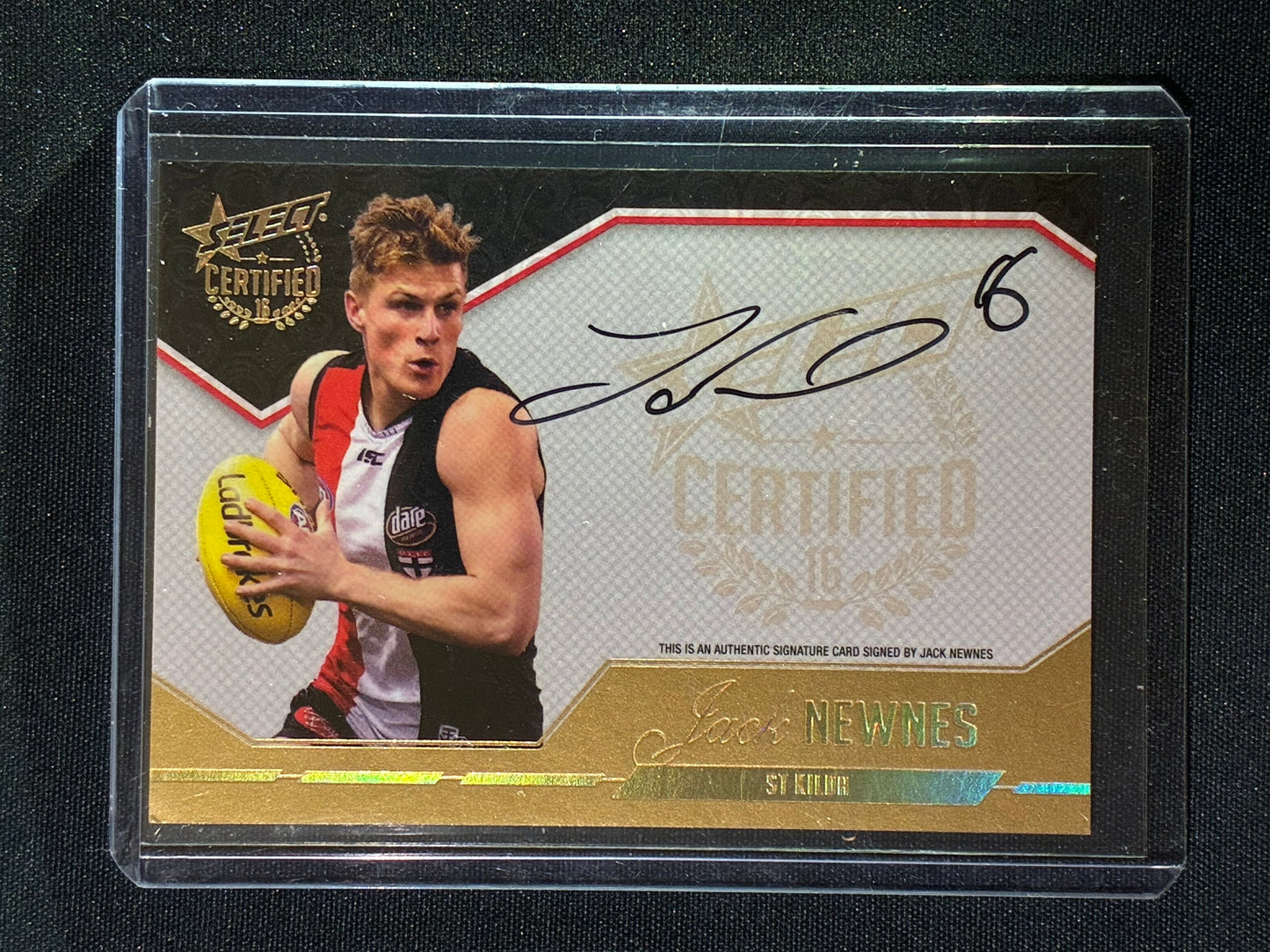 2016 Select Certified JACK NEWNES Signature Auto 103/240 #29