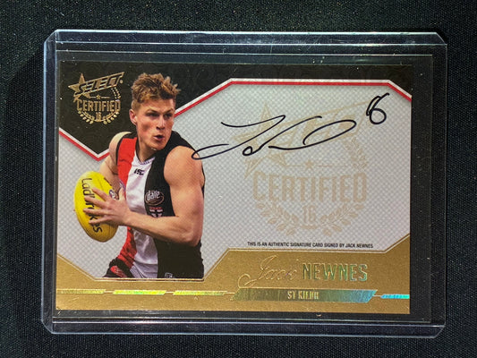 2016 Select Certified JACK NEWNES Signature Auto 103/240 #29