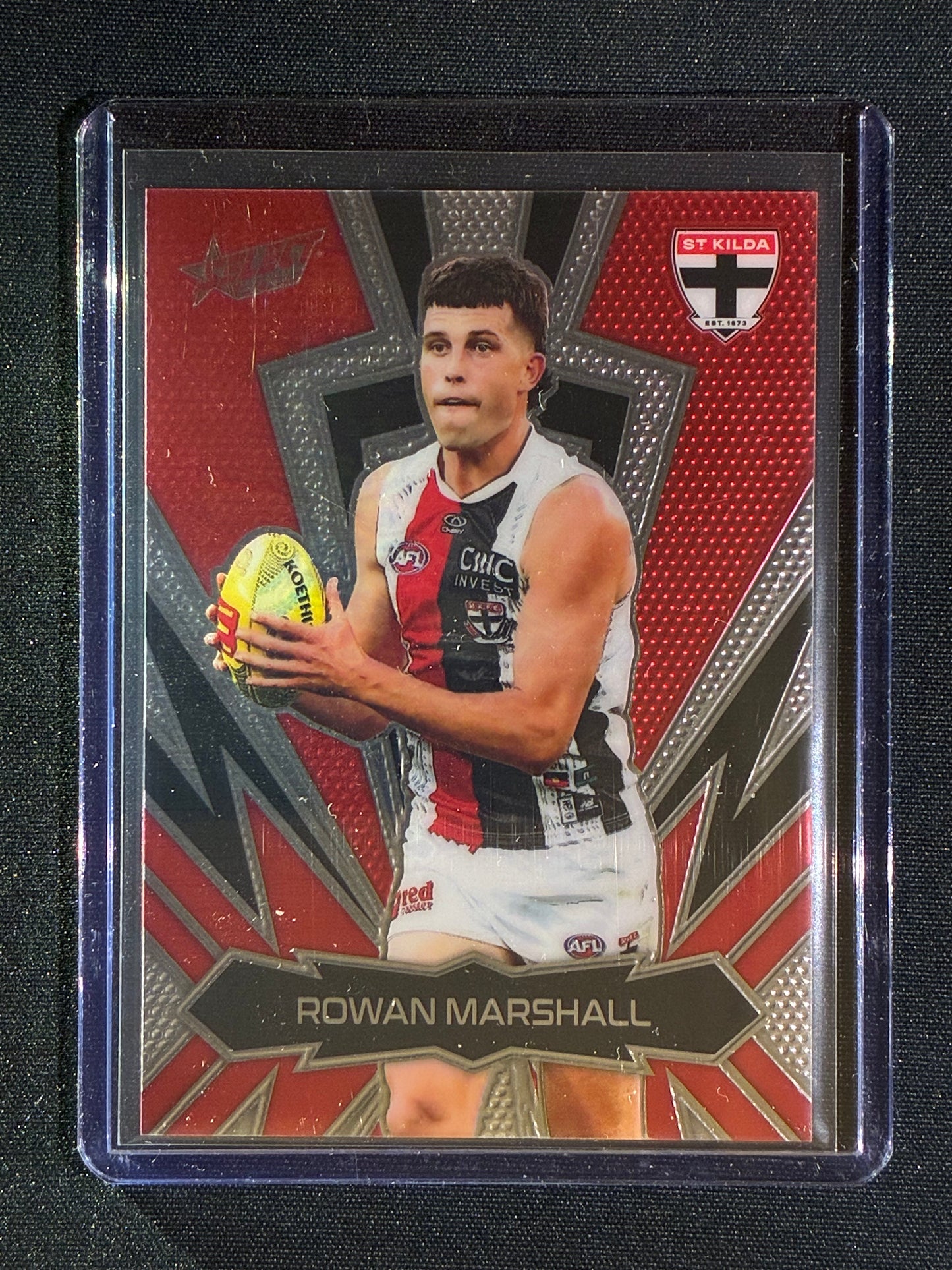 2025 Select Footy Stars ROWAN MARSHALL Luminous Thunderbolt Gold Logo 003/399 #172