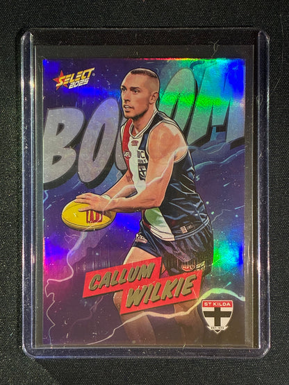 2025 Select Footy Stars CALLUM WILKIE Booom Boom 005/360 #177