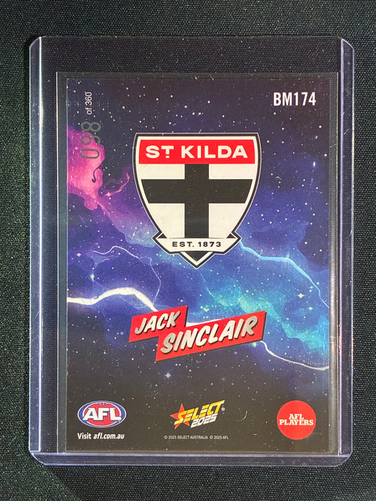 2025 Select Footy Stars JACK SINCLAIR Booom Boom 098/360 #174