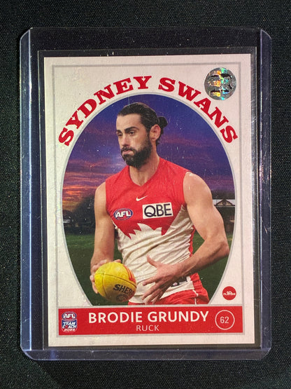 2025 Teamcoach BRODIE GRUNDY Scanlens Retro SSP #62