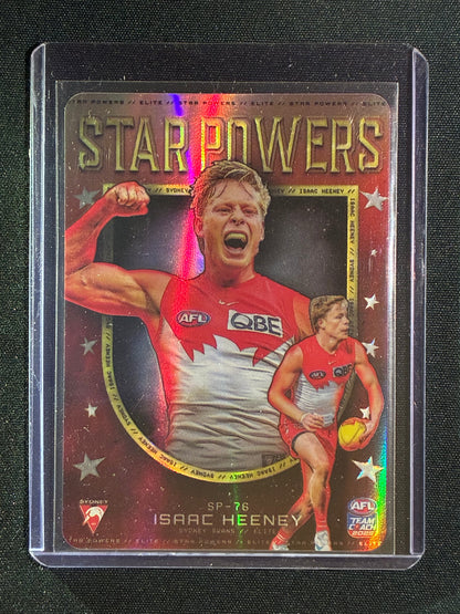 2025 Teamcoach ISAAC HEENEY Star Powers Elite Team #76