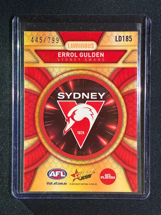 2025 Select Footy Stars ERROL GULDEN Luminous Dragon Scales 445/799 #185