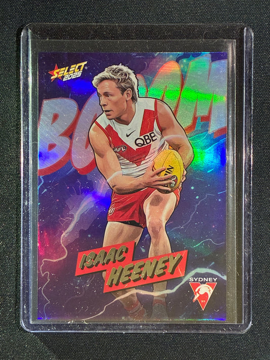 2025 Select Footy Stars ISAAC HEENEY Booom Boom 103/360 #187