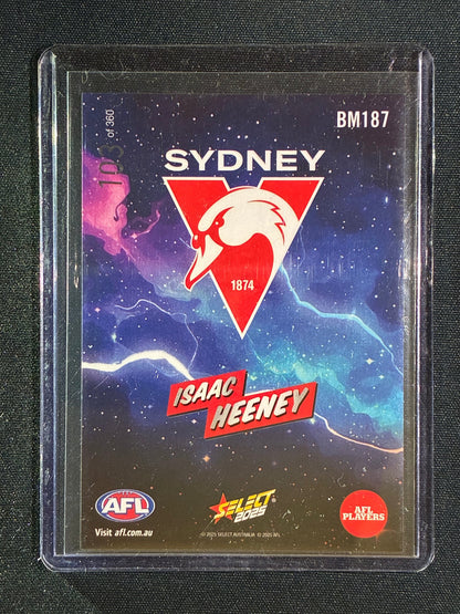 2025 Select Footy Stars ISAAC HEENEY Booom Boom 103/360 #187