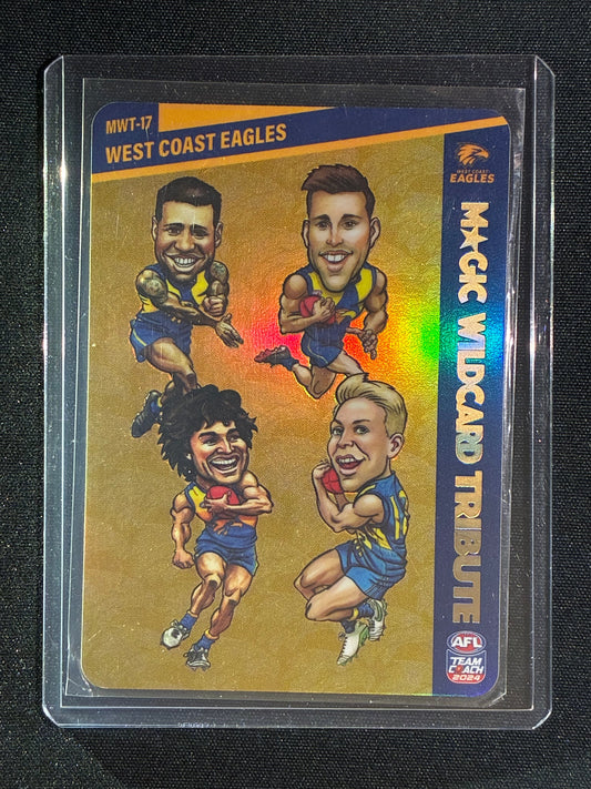 2024 Teamcoach WEST COAST EAGLES Magic Wildcard Tribute Gold #17