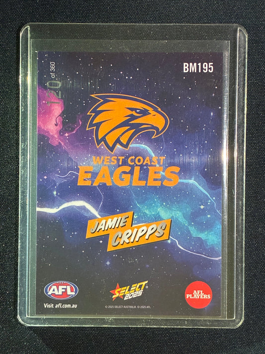 2025 Select Footy Stars JAMIE CRIPPS Booom Boom 120/360 #195