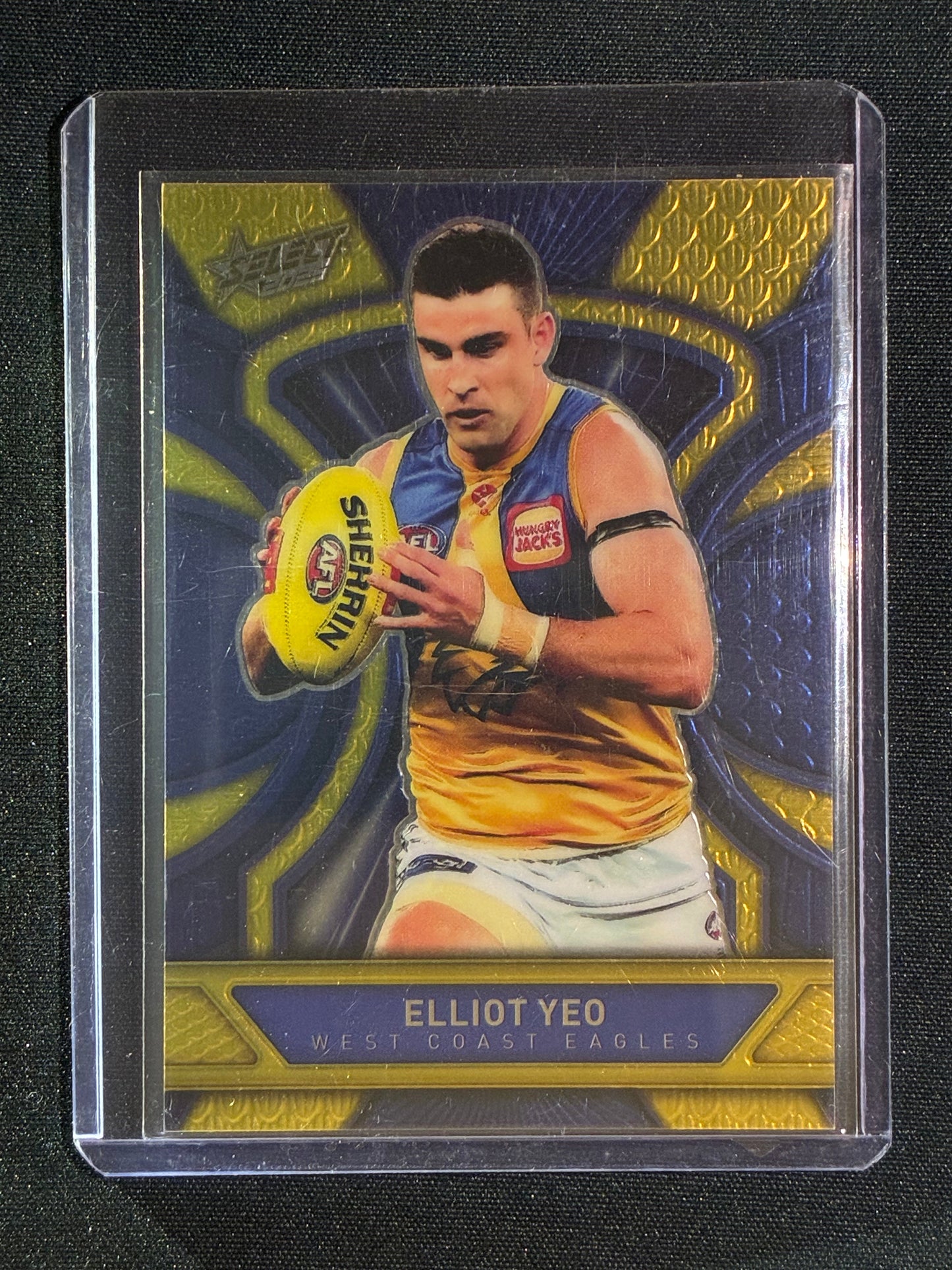 2025 Select Footy Stars ELLIOT YEO Luminous Dragon Scales 616/799 #204