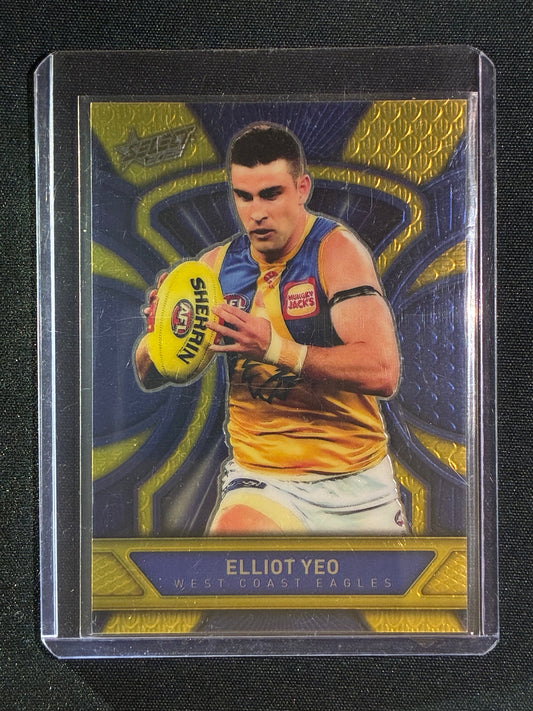 2025 Select Footy Stars ELLIOT YEO Luminous Dragon Scales 616/799 #204