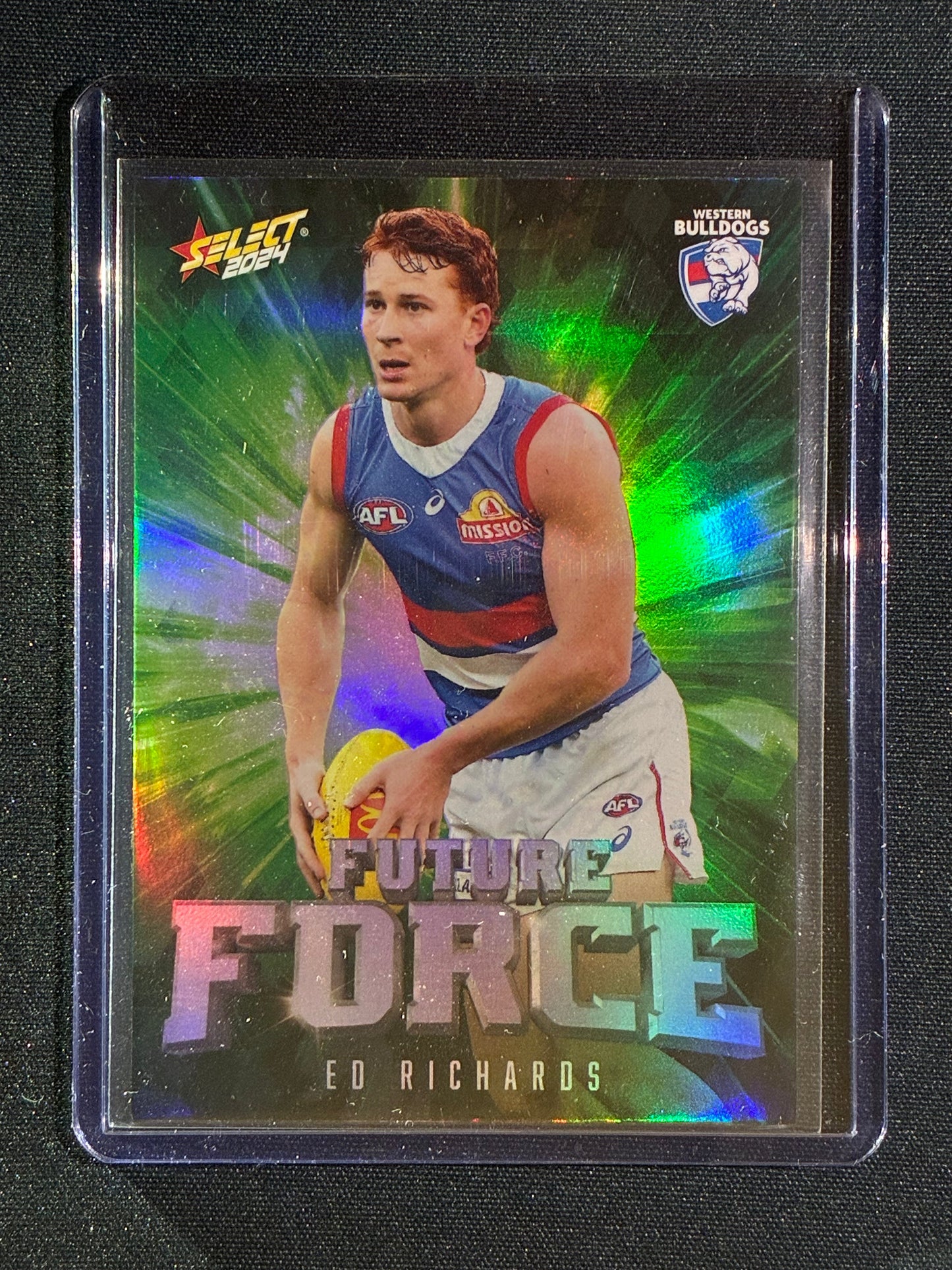 2024 Select Footy Stars ED RICHARDS Future Force Green 150/195 #87