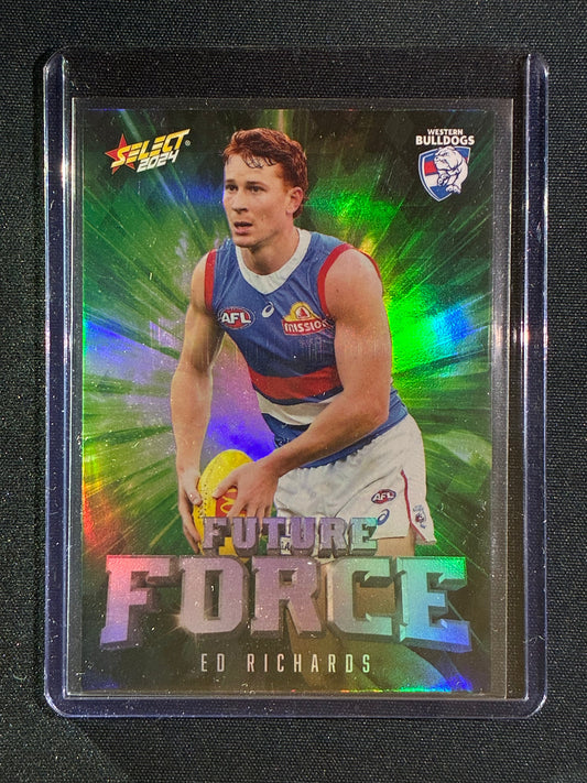 2024 Select Footy Stars ED RICHARDS Future Force Green 150/195 #87