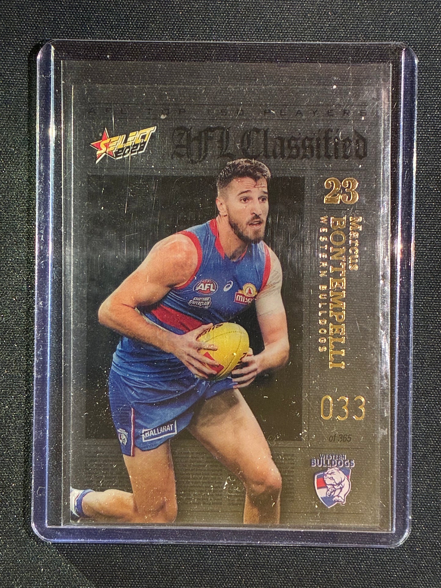2023 Select Footy Stars MARCUS BONTEMPELLI AFL Classified 033/365 #23