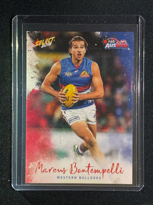 2018 Select Footy Stars MARCUS BONTEMPELLI NAB AusKick Base SP