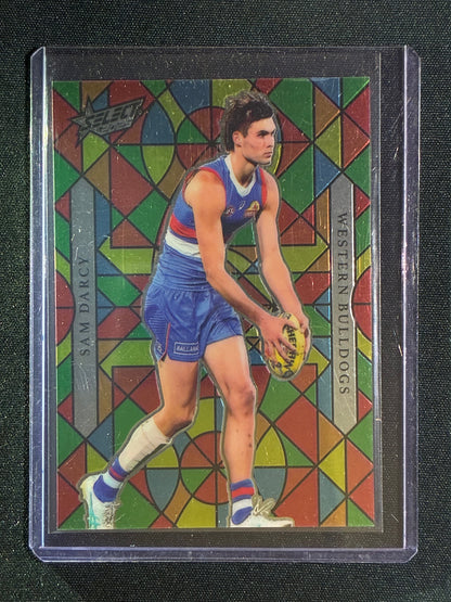 2025 Select Footy Stars SAM DARCY Luminous Myriad Stained Glass 80/99 #87