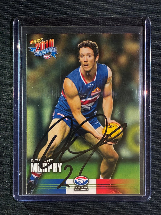 2010 Select Champions ROBERT BOB MURPHY Base Signature Auto IP #191