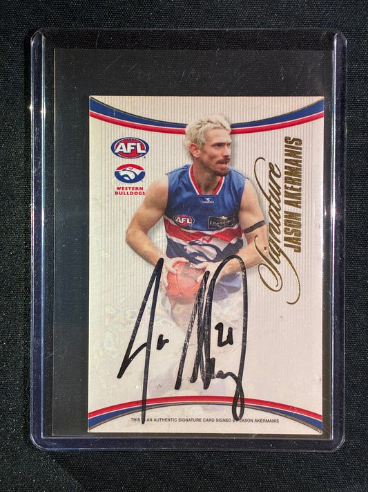 2008 Herald Sun AFL JASON AKERMANIS Signature Auto 164/800 #2