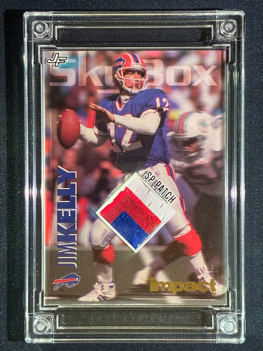 2022 Jersey Fusion JIM KELLY Skybox Impact 1993 SP Patch