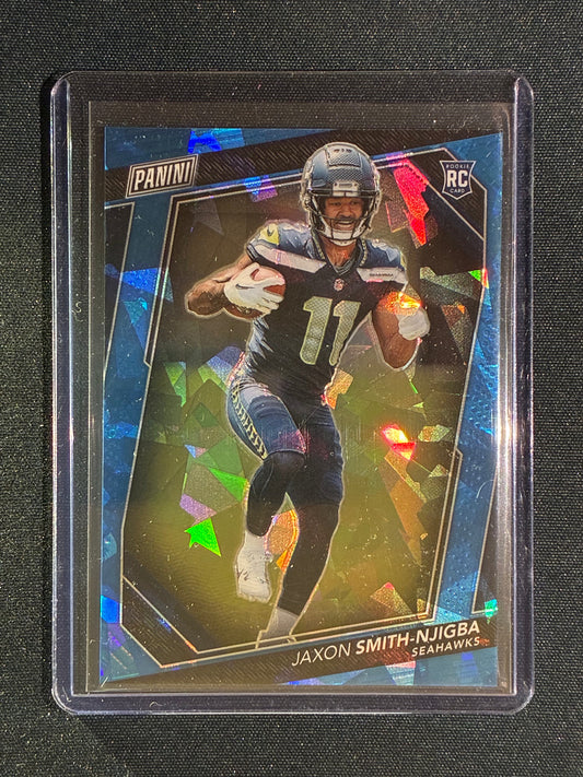 2023 The National VIP JAXON SMITH-NJIGBA Rookie Blue Cracked Ice 107/149 #RC6