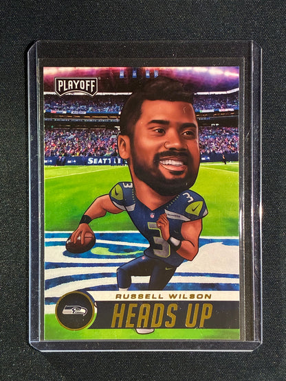 2017 Playoff RUSSELL WILSON Heads Up #15