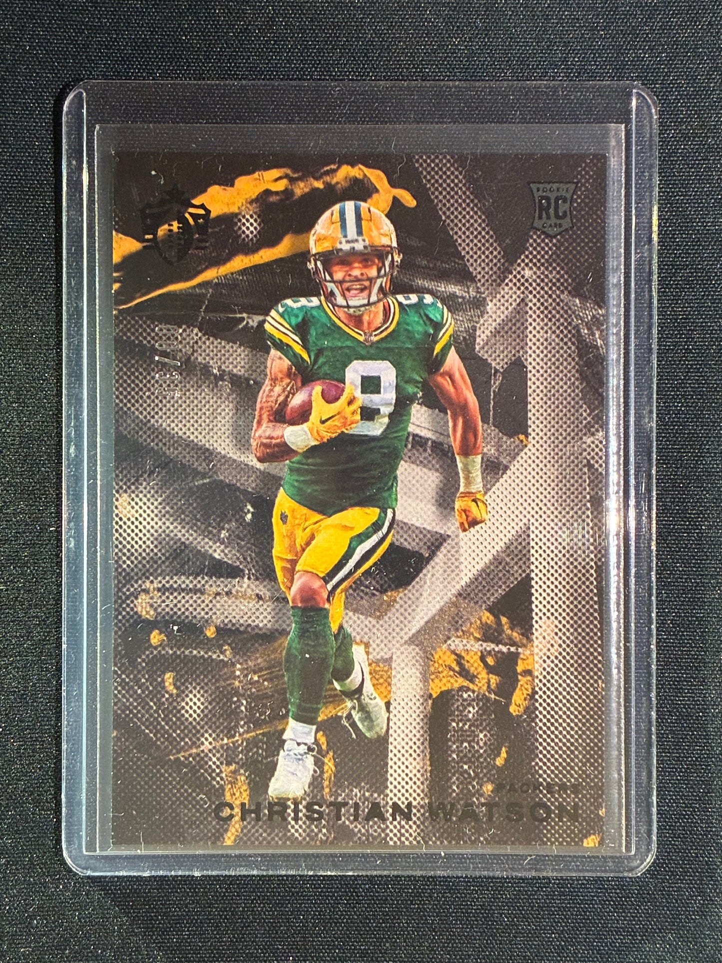 2022 Chronicles CHRISTIAN WATSON Gridiron Kings Rookie Black 8/35 #15