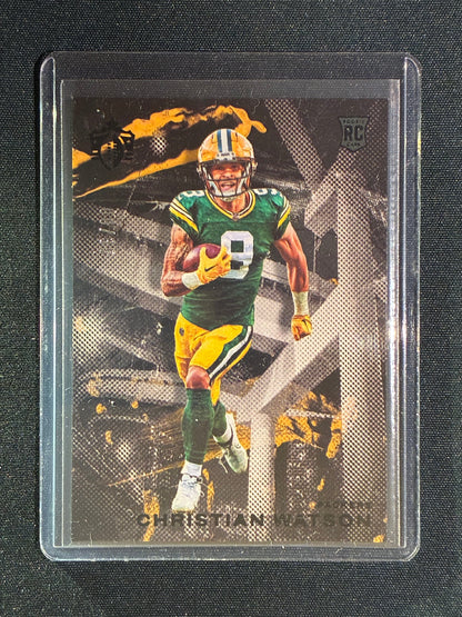 2022 Chronicles CHRISTIAN WATSON Gridiron Kings Rookie Black 8/35 #15