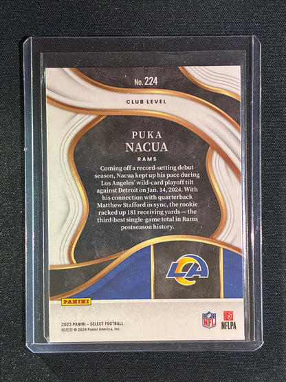 2023 Select PUKA NACUA Club Level Rookie Base #224