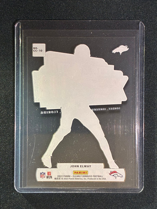 2022 Clearly Donruss JOHN ELWAY Super Bowl Champions Base #10
