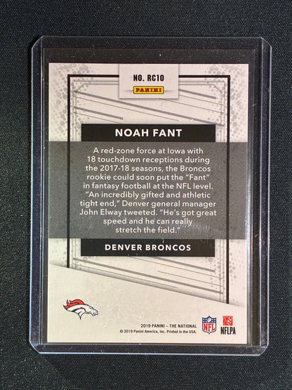 2019 The National NOAH FANT Rookie Explosion Kaboom 25/40 #10