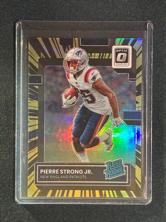 2022 Donruss Optic PIERRE STRONG JR. Rated Rookie Electricity 37/65 #241