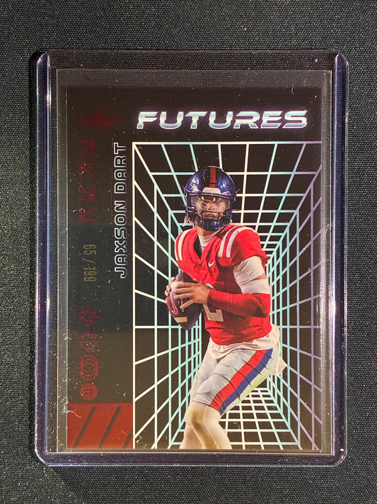 2024 Leaf Futures JAXSON DART Futures Rookie Red 65/199 #98